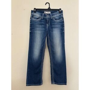 BKE Denim Harper Crop Bootcut Jeans Women's Size 28 (A648)‎